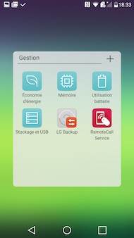 LG G5 interface