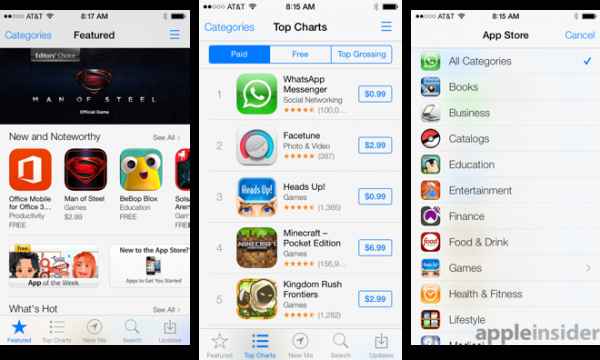 Appstore iOS7