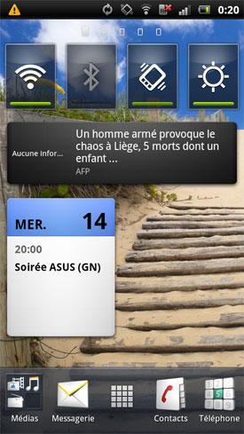 Sony Ericsson Xperia Arc S 8 mégapixels Android 2.3