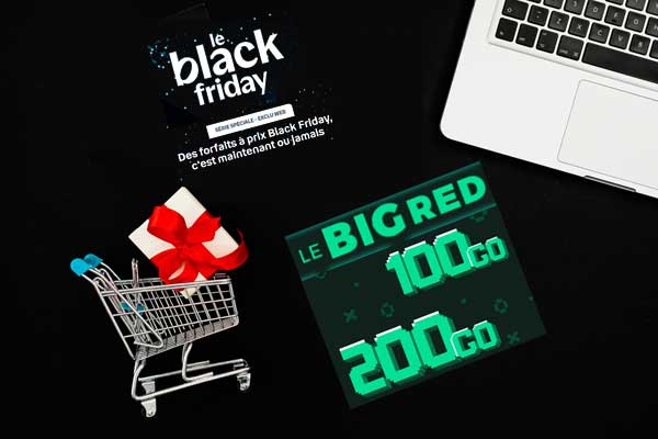 Top départ pour les promos exceptionnelles sur les forfaits mobiles Black Friday B&You et RED by SFR
