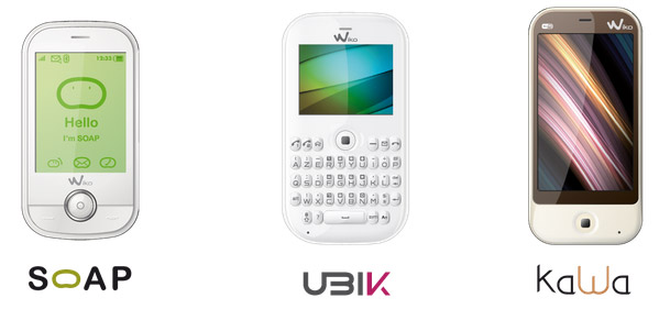 Ligne Casual avec les Wiko Soap, Unik et Kawa