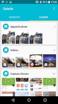 Alcatel Idol 4S interface