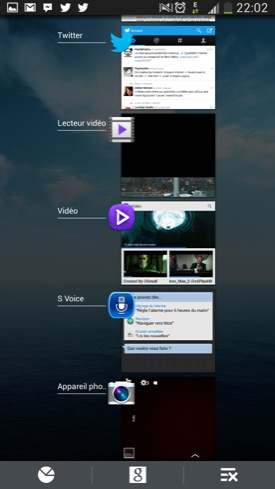 Samsung Galaxy Mega 6.3 multitâche