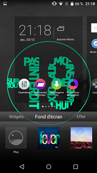 Wiko Fever 4G : bureau