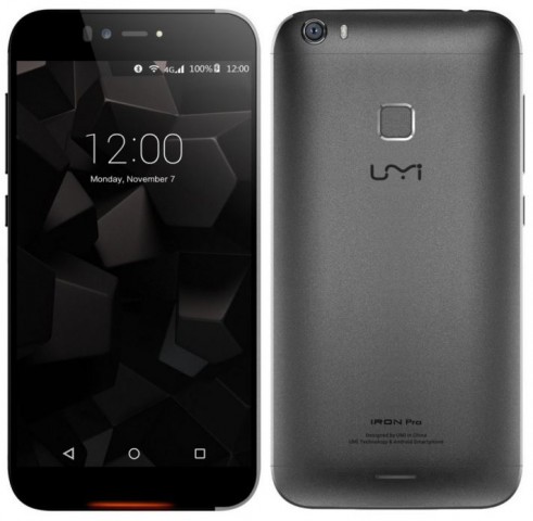 UMI Iron Pro : lecteur d'empreinte digitale et scanner rétinien à moins de 200 €
