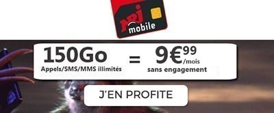 Promo NRJ Mobile 150Go
