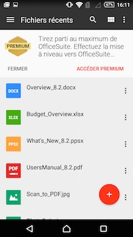Sony Xperia M4 Aqua interface