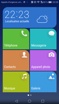 Huawei P9 Lite : interface simplifiée