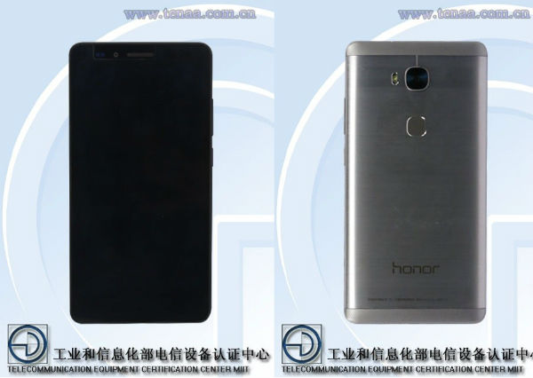 Un Honor 5X aperçu sur la Toile avec un châssis unibody en métal 