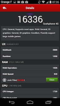 SoshPhone 4G antutu
