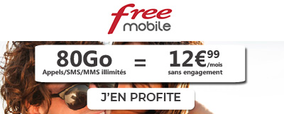 Free Mobile 80Go 