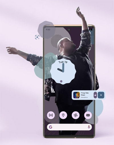 Google pixel 6 Android 12