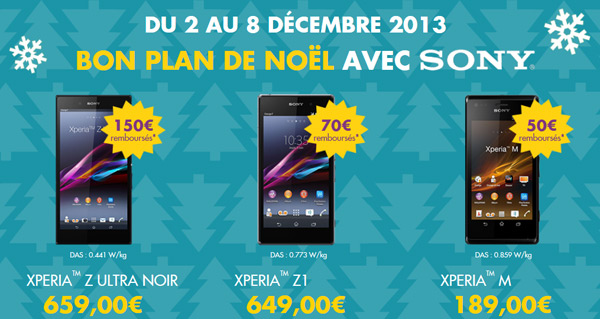 Sosh : bon plan Noël avec Sony