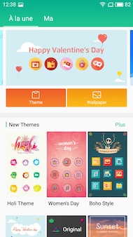 Meizu M5 interface
