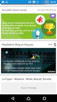 Sony Xperia M4 Aqua interface