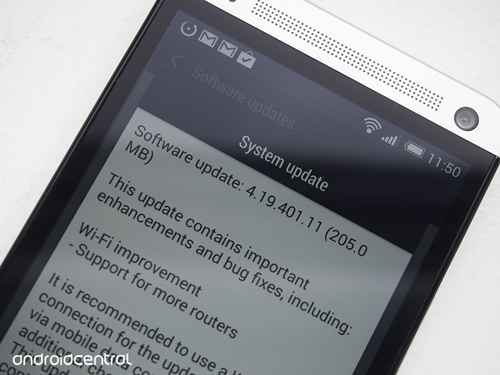 HTC One : déjà une deuxième mise à jour à base d'Android 4.4.2 KitKat