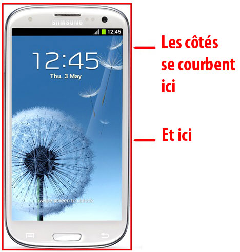 Samsung Galaxy S III (S3) : un design arrondi pour éviter les procès d'Apple ?