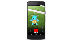 Pokemon Go screen