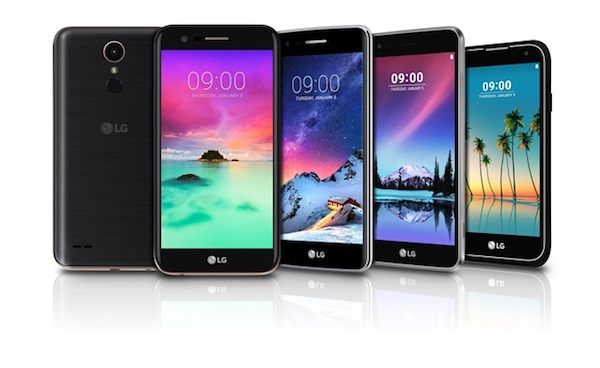 LG officialise les versions 2017 de sa série K