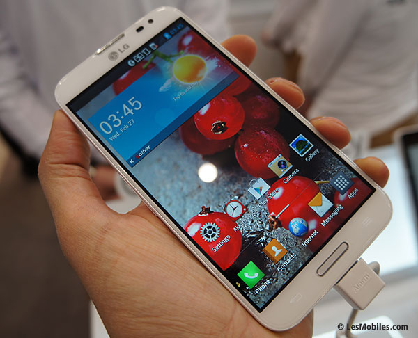 Prise en main du LG Optimus G Pro