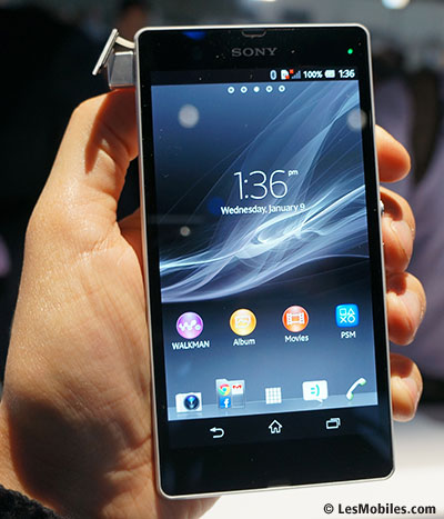 Prise en main Sony Xperia Z