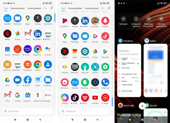 Applications installées POCO M4 Pro