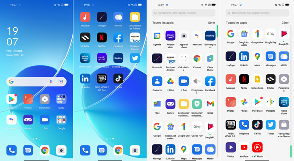 Oppo Reno6 applications