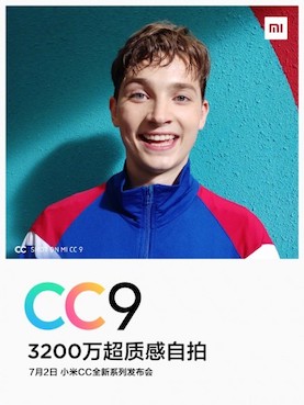 Xiaomi Mi CC9 : ses deux principaux capteurs officialisés