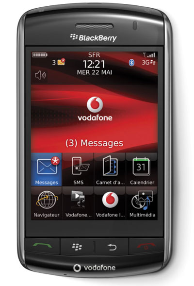 BlackBerry lance son premier smartphone tactile (Storm)