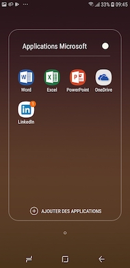 Samsung Galaxy A6 interface