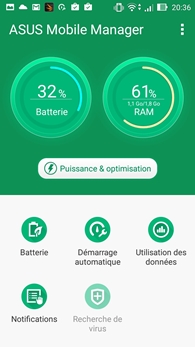 Asus ZenFone Max : ASUS Mobile Manager