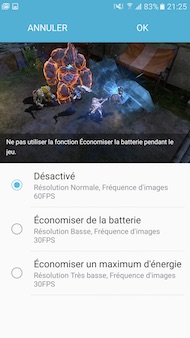 Samsung Galaxy S7 interface
