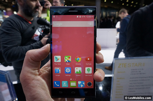 ZTE annonce l'arrivée des Star 2 et Blade S6 en France (MWC 2015)