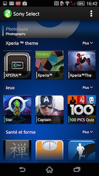 Sony Xperia Z2 Sony Select