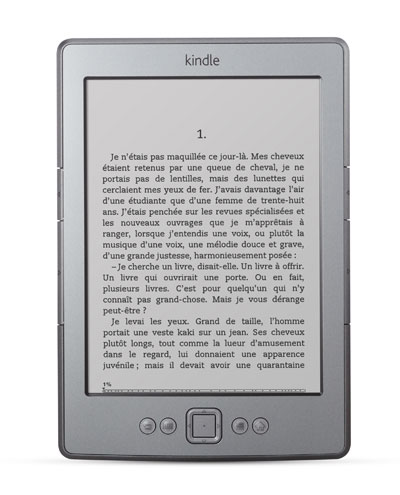 Le Kindle d'Amazon enfin en France 