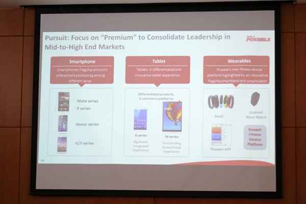 Huawei lancera sa première montre Android Wear en 2015