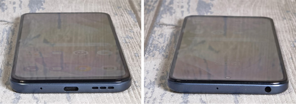 Connectique du Motorola Moto G31