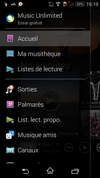 Sony Xperia E3 : Walkman