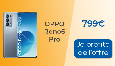 cheter l'oppo reno6 Pro chez Boulanger