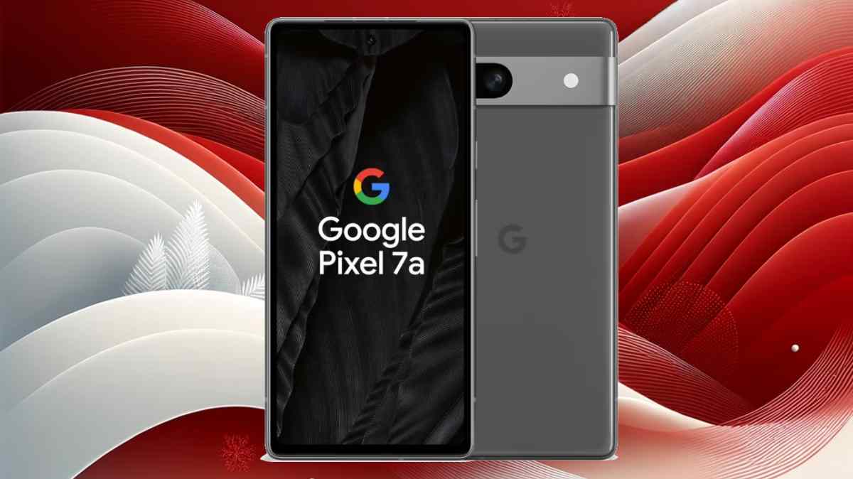 Google Pixel 7a : 85 € de réduction sur cet excellent appareil de Google pour préparer Noël avec la Fnac !