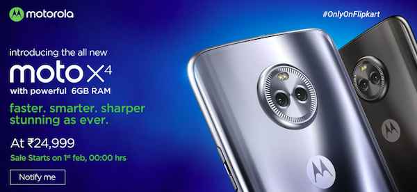 Motorola officialise la version 6 Go de RAM du Moto X4