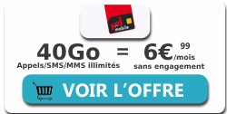 Forfait Woot 40Go