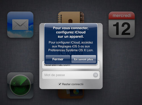 Apple iOS5 iCloud Mac PC