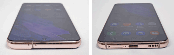Connectique du Samsung Galaxy S21