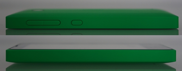 Nokia X : gauche / droite