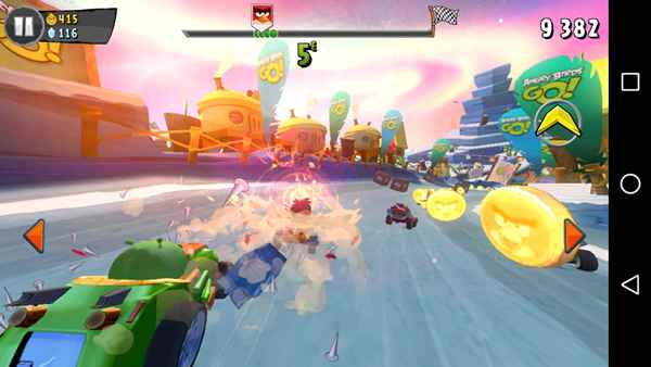 Wiko Pulp Fab 4G : Angry Birds Go!