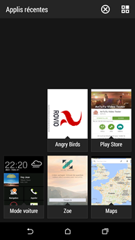 HTC Desire 820 : multitâche