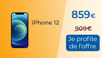 iPhone 12 : en promotion chez Sosh  avec 50 euros de remises