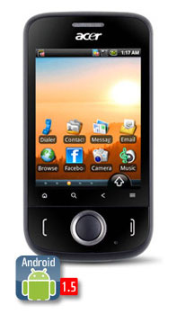 Acer beTouch E110 enfin disponible