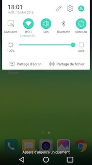 LG G5 interface